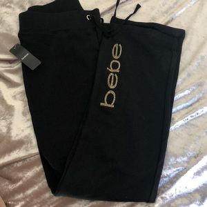 Bebe black sweats